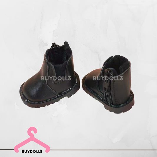高筒皮Boots 皮靴 | 20cm 公仔鞋 娃鞋