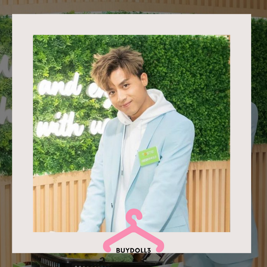 Anson Kong 同款 粉藍色西裝+Tee+衛衣 | 公仔衫 娃衣 | AK 老闆