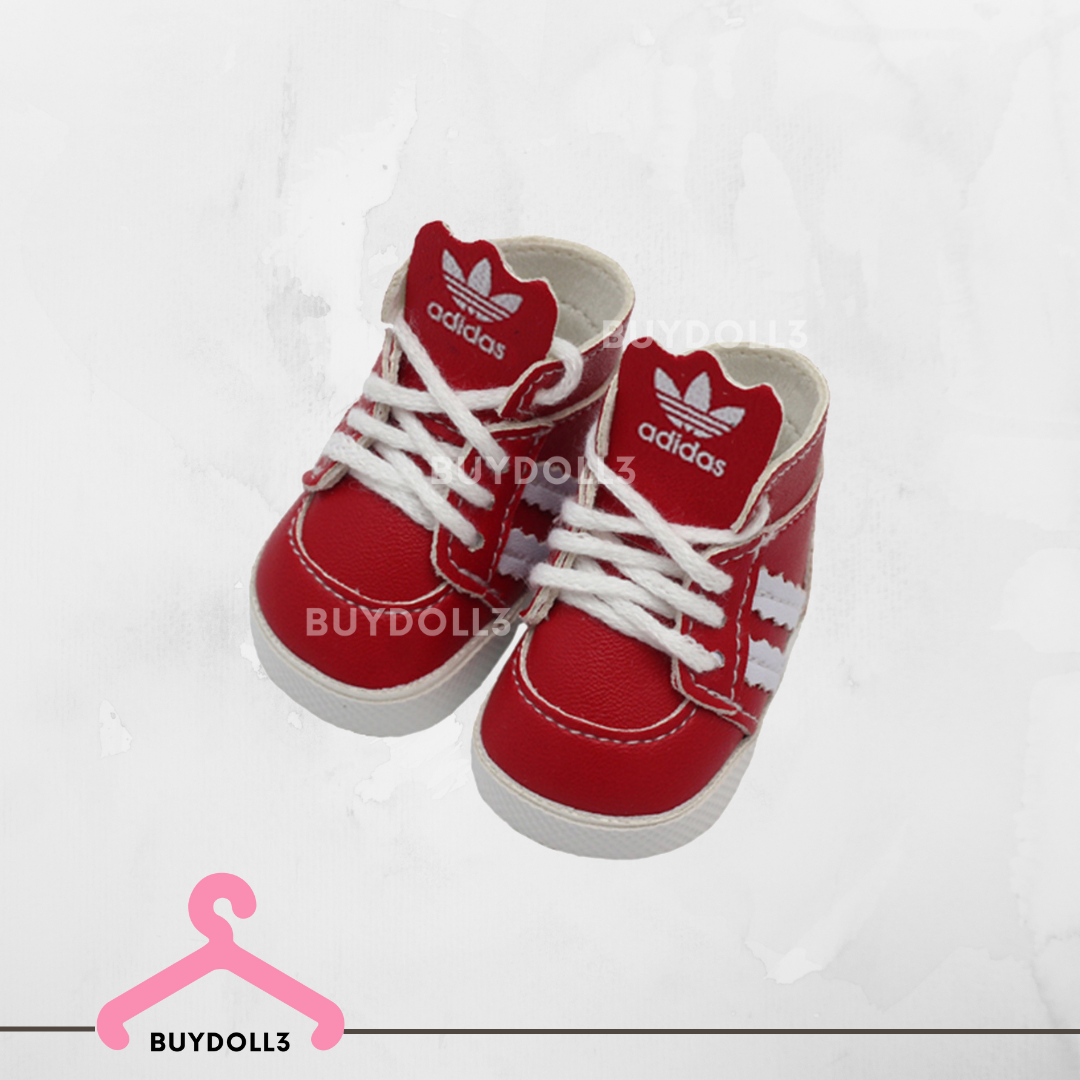 高筒三葉Adidas款波鞋 | 20cm 公仔鞋 娃鞋