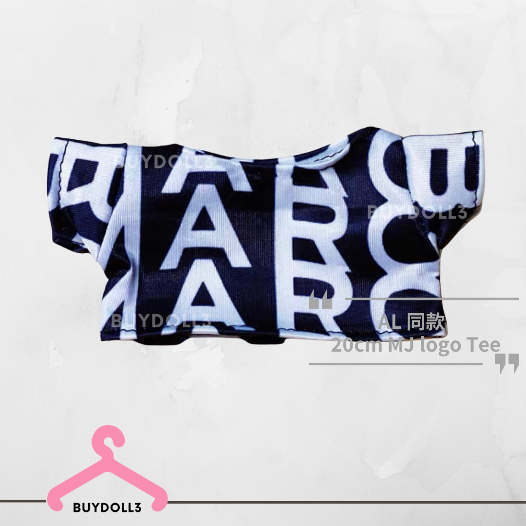 Anson Lo 同款 黑白MARC JACOBS tee | 公仔衫 娃衣 | 教主