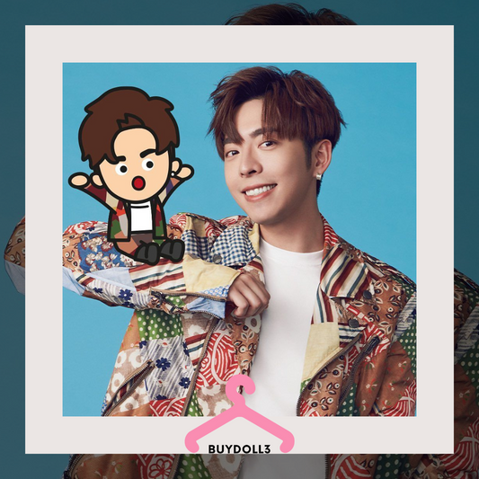 Edan 同款Baby Mirror Moschino 拼布套裝 | 公仔衫 娃衣