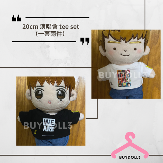 MIRROR 演唱會 tee set | 公仔衫 娃衣