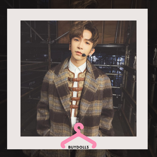 Anson Lo 同款 Gucci 馬甲 + 大褸套裝 | 公仔衫 娃衣 | 教主