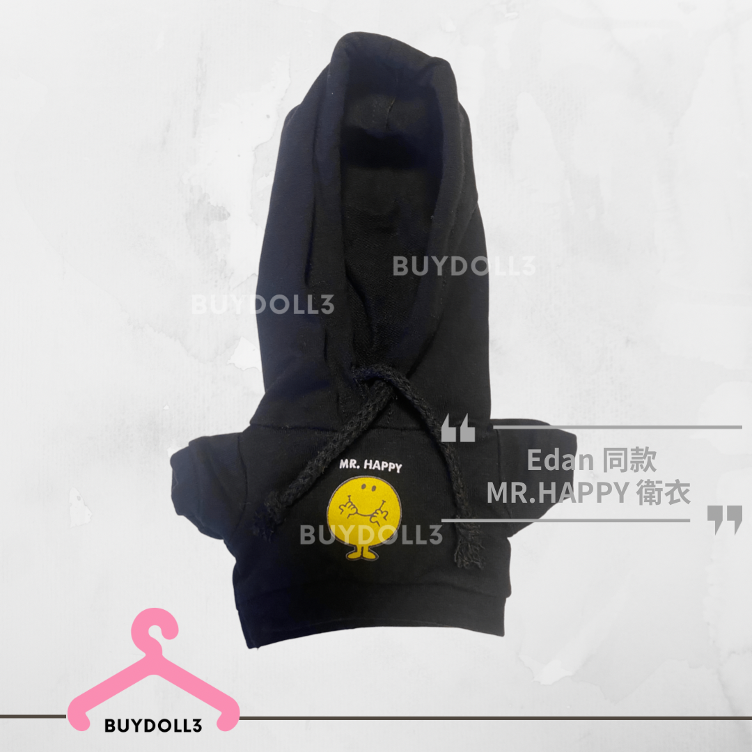 Edan 同款MR. HAPPY 印花衛衣 | 公仔衫 娃衣