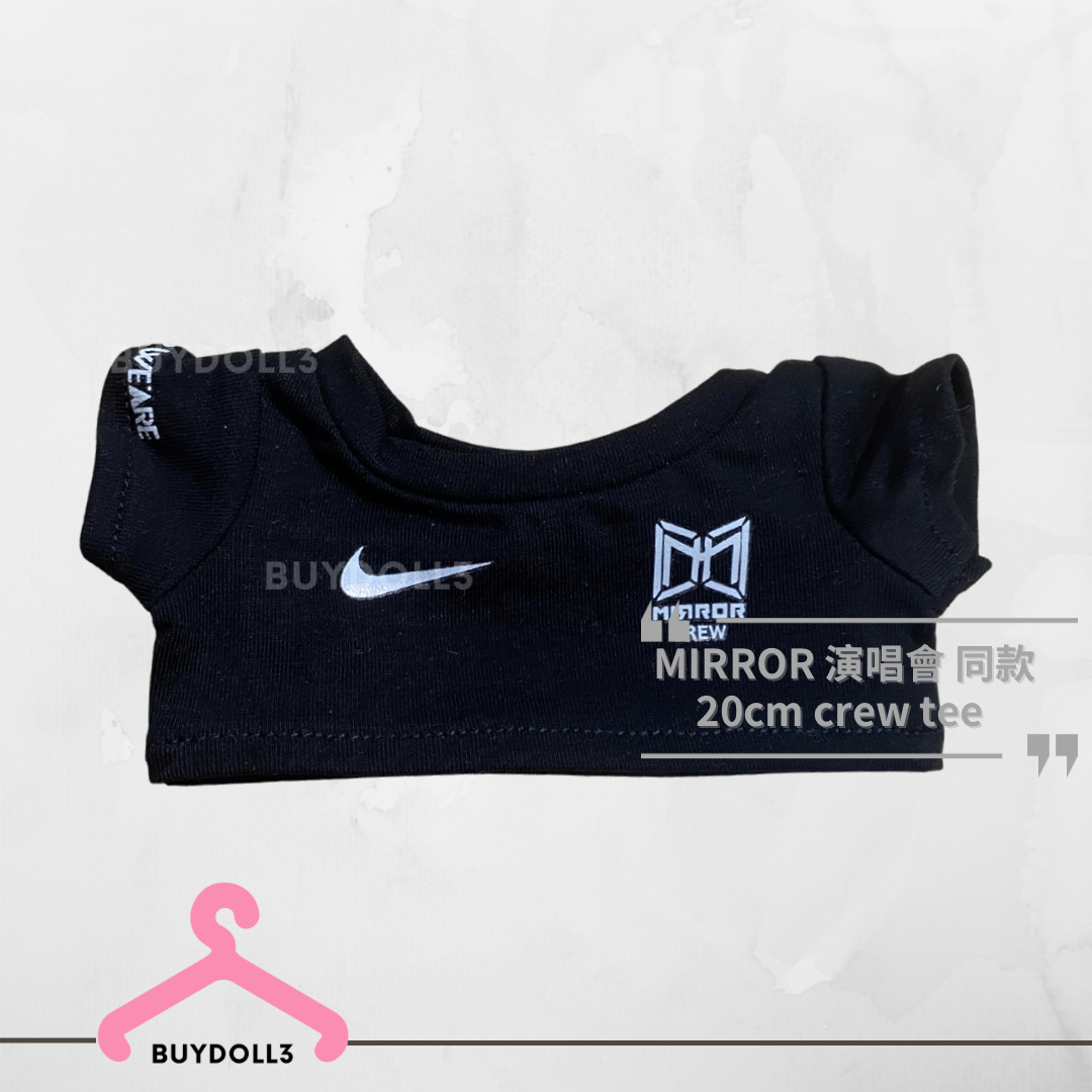 MIRROR 演唱會 同款 crew tee | 公仔衫 娃衣