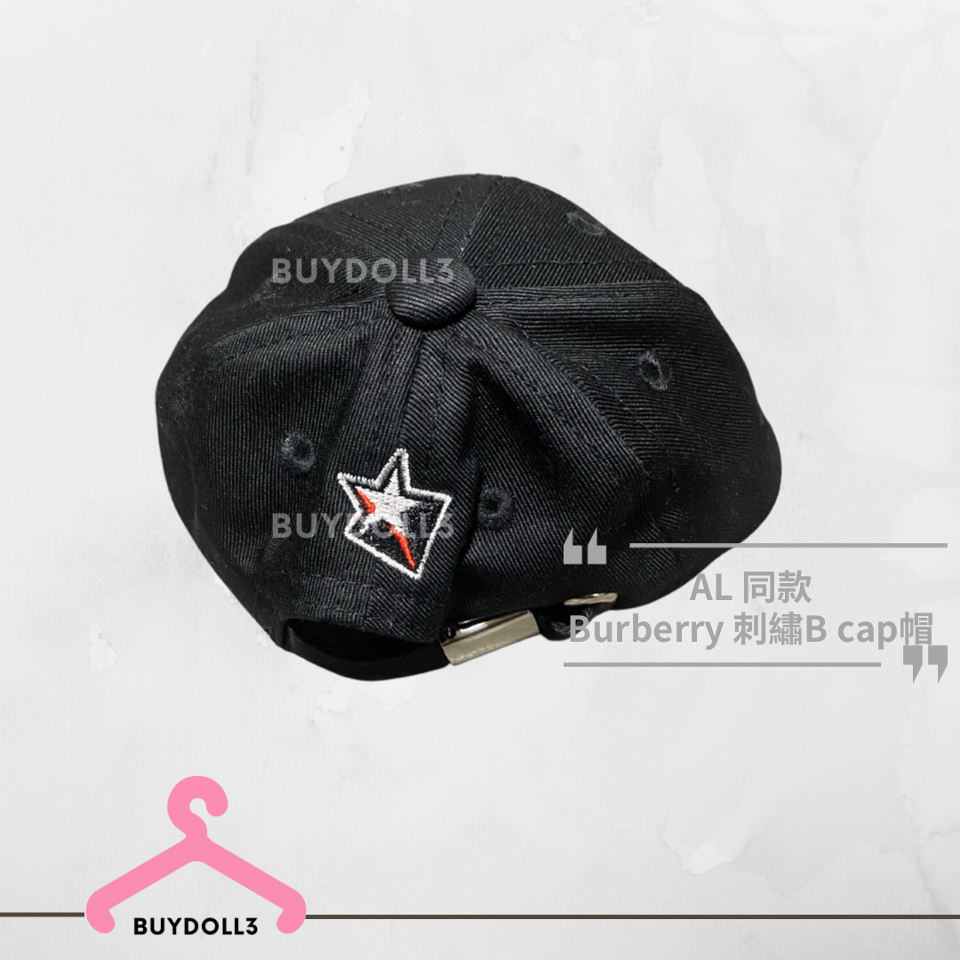 Anson Lo 同款Burberry 刺繡B Cap帽| 公仔衫 娃衣 | 教主